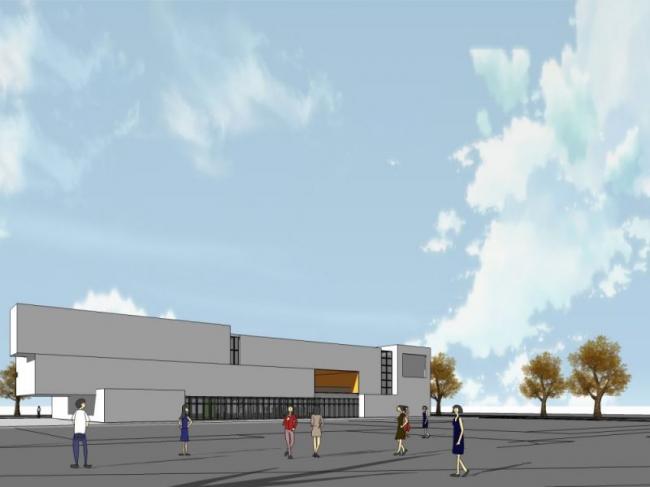 Sketchup学校模型|多层幼儿园学校，校园教育建筑，现代风格