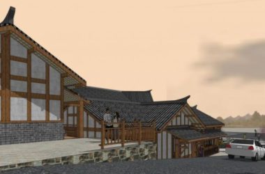 Sketchup商业模型|多层商业街，中式风格-BIM建筑网