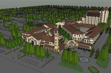 Sketchup商业模型|多层社区商业，古典风格-BIM建筑网