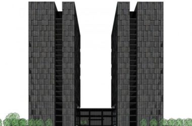 Sketchup住宅模型|高层住宅楼，现代风格-BIM建筑网