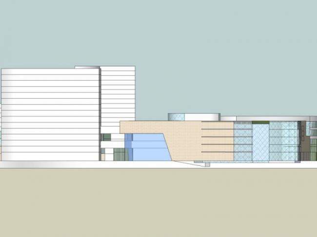 Sketchup酒店模型|多层酒店，现代风格