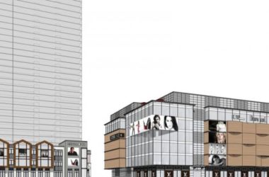 Sketchup商业模型|多层商业街，现代风格-BIM建筑网