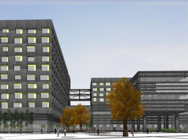 Sketchup酒店模型|多层酒店，现代风格