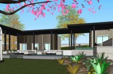 Sketchup商业模型|低层售楼处，现代风格-BIM建筑网