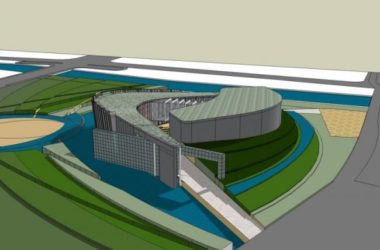 Sketchup文化模型|多层剧院，文化建筑，现代风格-BIM建筑网