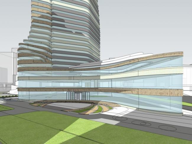 Sketchup酒店模型|高层酒店，现代风格