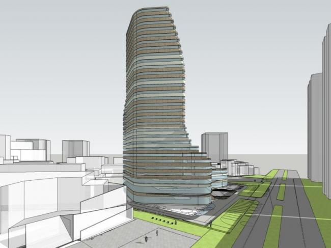 Sketchup酒店模型|高层酒店，现代风格