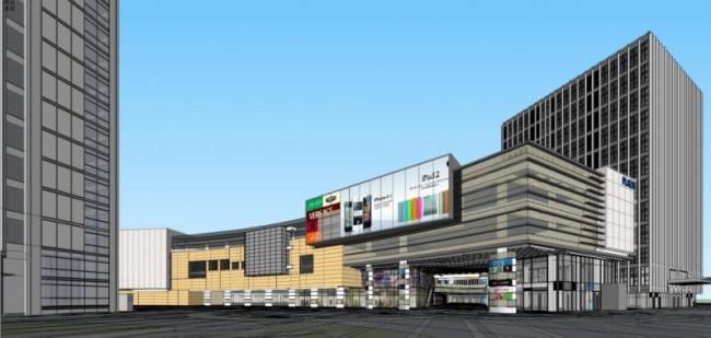 Sketchup商业模型|超高层办公楼，商业，商业综合体，现代风格