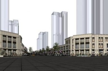 Sketchup商业模型|多层商业街，古典风格-BIM建筑网