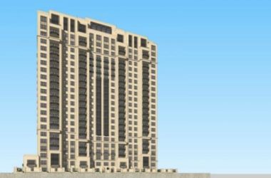 Sketchup住宅模型|高层住宅楼，古典风格-BIM建筑网