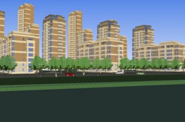 Sketchup住宅模型|高层住宅，现代风格-BIM建筑网