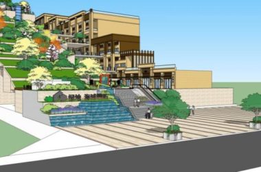 Sketchup景观模型|长廊景观，现代风格-BIM建筑网