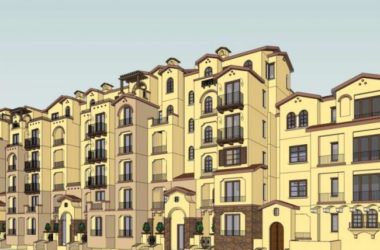 Sketchup住宅模型|多层住宅，花园洋房，古典风格-BIM建筑网