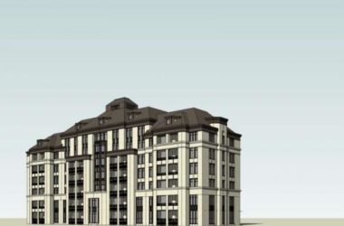 Sketchup住宅模型|多层住宅，古典风格-BIM建筑网