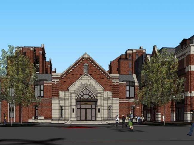 Sketchup住宅模型|多层住宅小区，花园洋房，古典风格