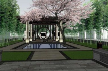 Sketchup小品模型|亭子，中式风格，小品-BIM建筑网