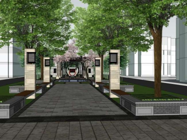 Sketchup小品模型|亭子，中式风格，小品