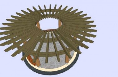 Sketchup小品模型|亭子，现代风格，小品-BIM建筑网