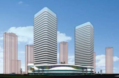 Sketchup综合体模型|多高层综合体，高层办公楼，商业，酒店，公寓，现代风格-BIM建筑网