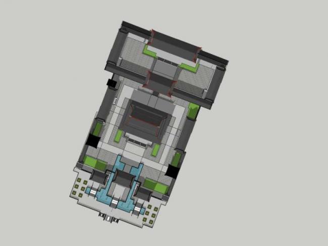 Sketchup古建筑模型|多层寺庙，古寺古庙，中式风格，古建