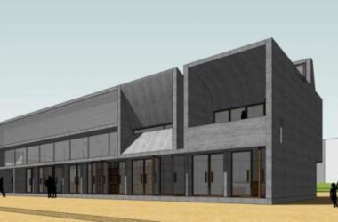 Sketchup文化模型|多层图书馆，文化建筑，现代风格-BIM建筑网