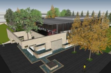 Sketchup办公模型|多层办公楼，现代风格-BIM建筑网