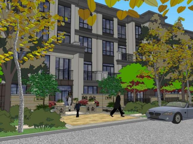 Sketchup住宅模型|高层住宅小区，居住建筑，古典风格