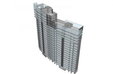 Sketchup住宅模型|高层住宅，现代风格-BIM建筑网