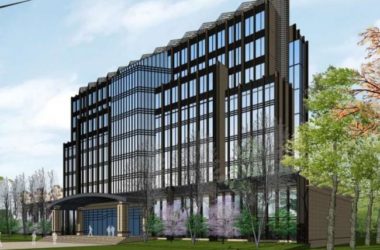 Sketchup办公模型|多层办公楼，现代风格-BIM建筑网