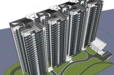 Sketchup住宅模型|高层住宅，现代风格-BIM建筑网