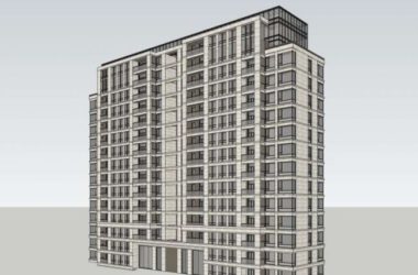 Sketchup住宅模型|高层住宅，居住建筑，古典风格-BIM建筑网