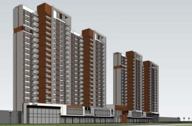 Sketchup住宅模型|高层住宅楼，现代风格-BIM建筑网