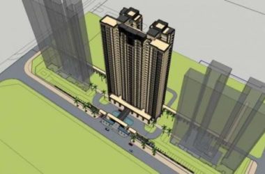 Sketchup住宅模型|高层住宅，居住建筑，古典风格-BIM建筑网