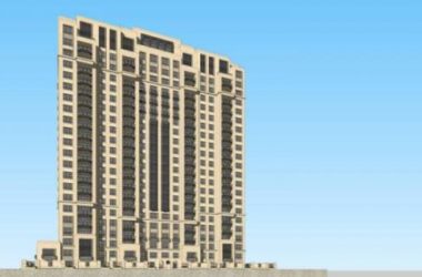 Sketchup住宅模型|高层住宅楼，古典风格-BIM建筑网