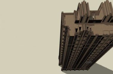 Sketchup住宅模型|超高层住宅，居住建筑，古典风格-BIM建筑网