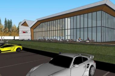 Sketchup商业模型|多层售楼处，现代风格-BIM建筑网