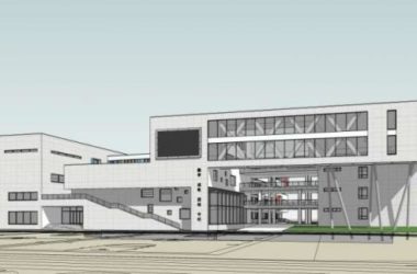 Sketchup学校模型|多层学校，校园教育建筑，现代风格-BIM建筑网