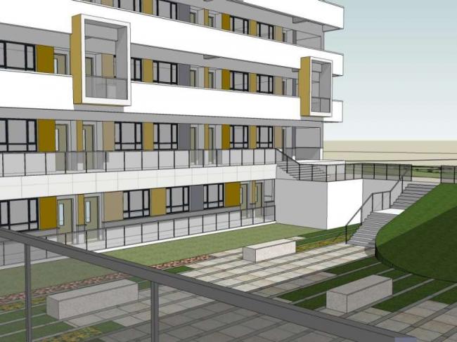 Sketchup学校模型|多层学校，校园教育建筑，现代风格