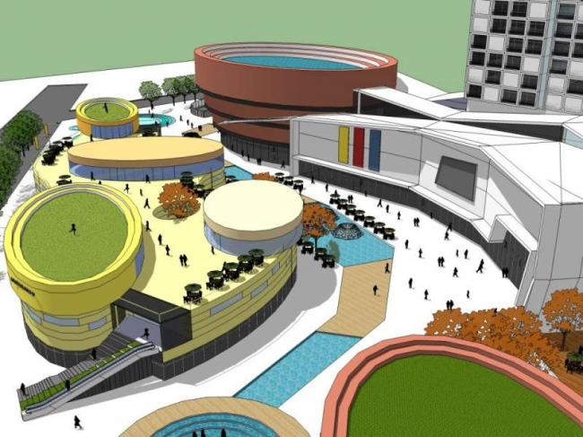 Sketchup酒店模型|高层酒店，现代风格