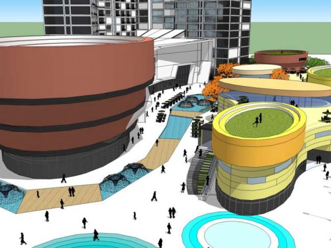 Sketchup酒店模型|高层酒店，现代风格