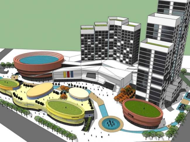 Sketchup酒店模型|高层酒店，现代风格