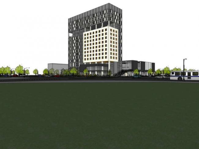 Sketchup酒店模型|高层酒店，现代风格