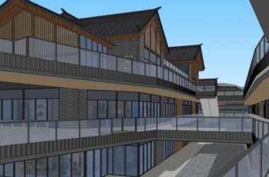 Sketchup商业模型|多层商业街，中式风格-BIM建筑网