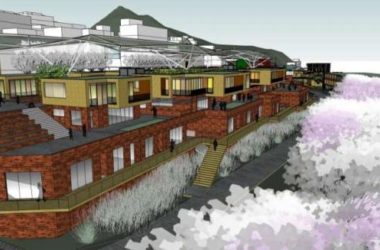 Sketchup商业模型|多层商业街，现代风格-BIM建筑网