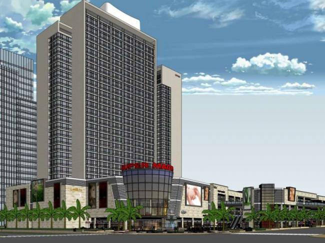 Sketchup综合体模型|多高层商业综合体，住宅，办公，酒店，古典风格