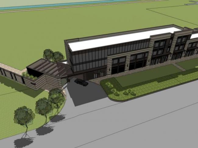 Sketchup商业模型|多层商业街，古典风格