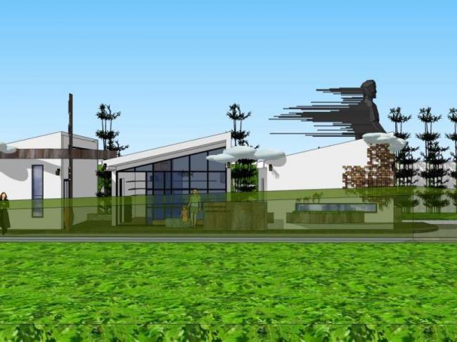 Sketchup文化模型|多层文化长廊，文化建筑，现代风格