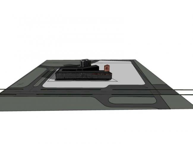 Sketchup综合体模型|多层商业综合体，办公，酒店，现代风格