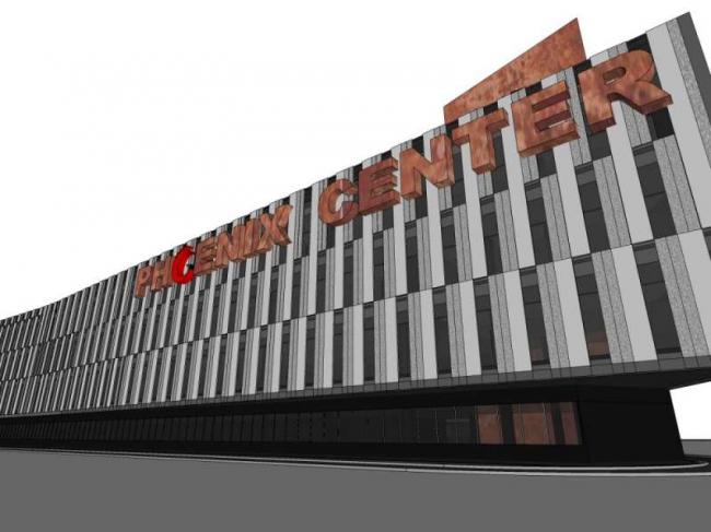 Sketchup综合体模型|多层商业综合体，办公，酒店，现代风格