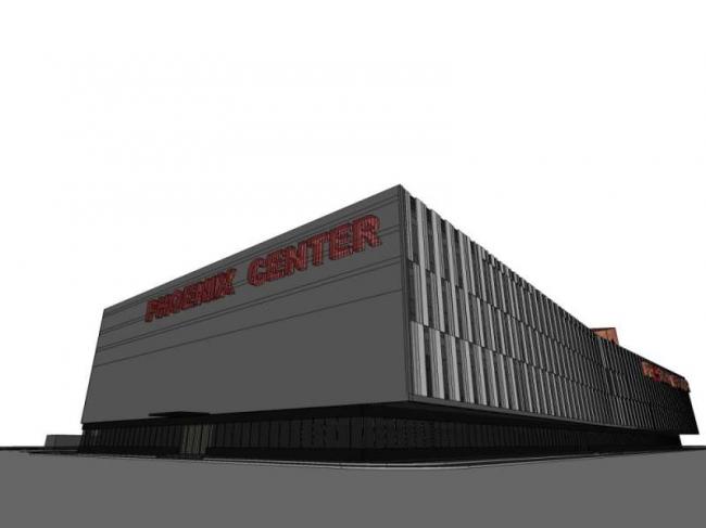 Sketchup综合体模型|多层商业综合体，办公，酒店，现代风格